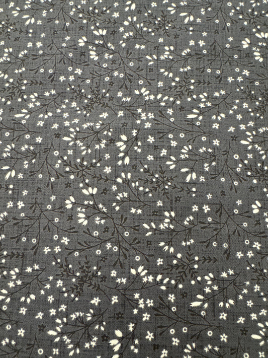 FI Grassland Ditsy Floral Gray