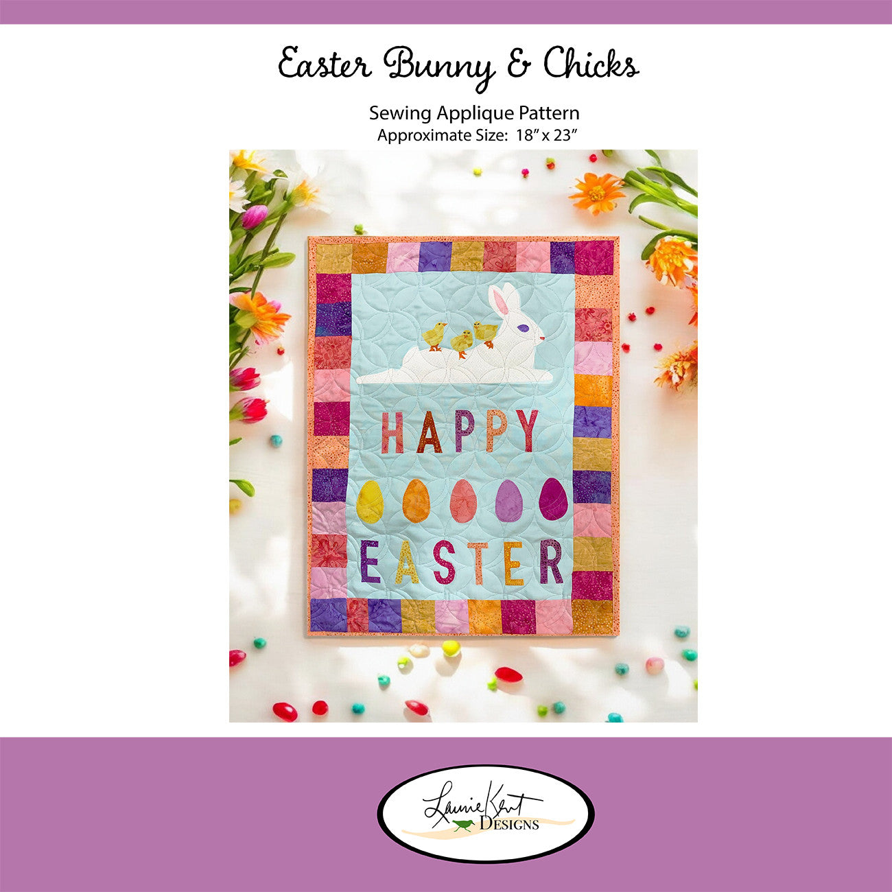 Easter Bunny & Chicks Sewing Pattern