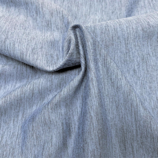 EcoDelish Double Peached Melange Fabric | Blue Moon Fabrics