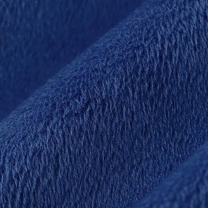 Electric Blue Solid Cuddle 3 58/60" Fabric per yard