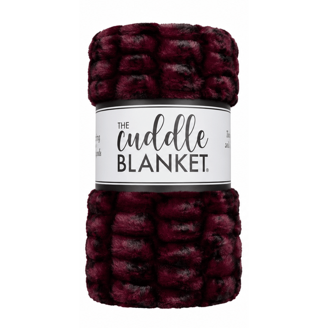 Enzo Cherry Cola Deluxe Cuddle Milan Blanket 60" x 90"