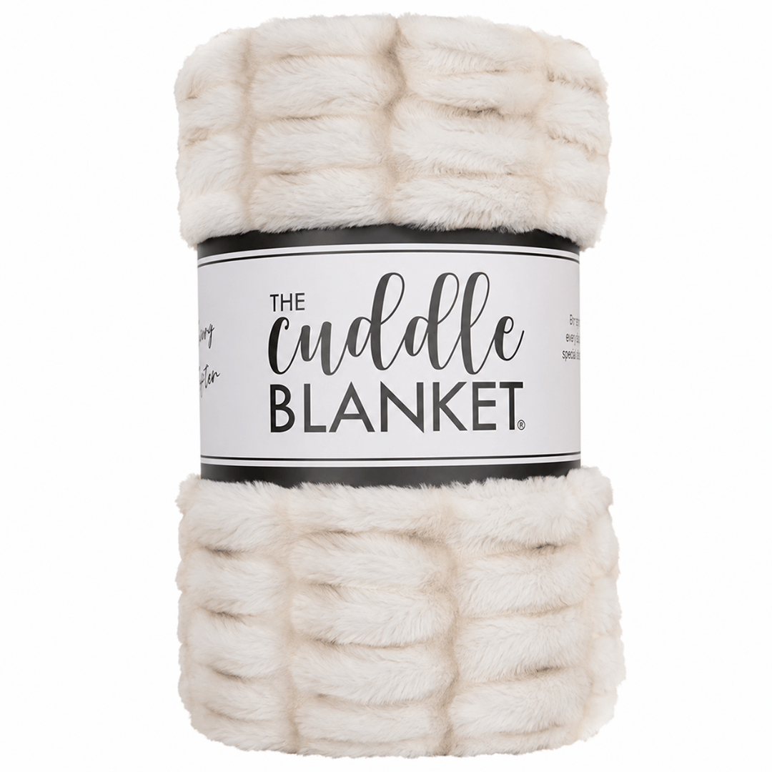 Enzo Vanilla Creme Deluxe Cuddle Milan Blanket 60" x 90"