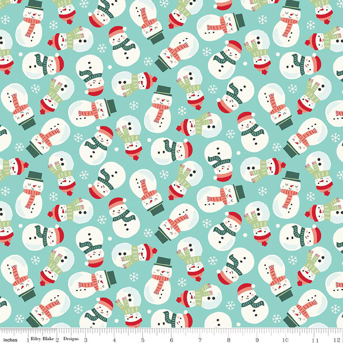 RB Snowmen Aqua - The North Pole