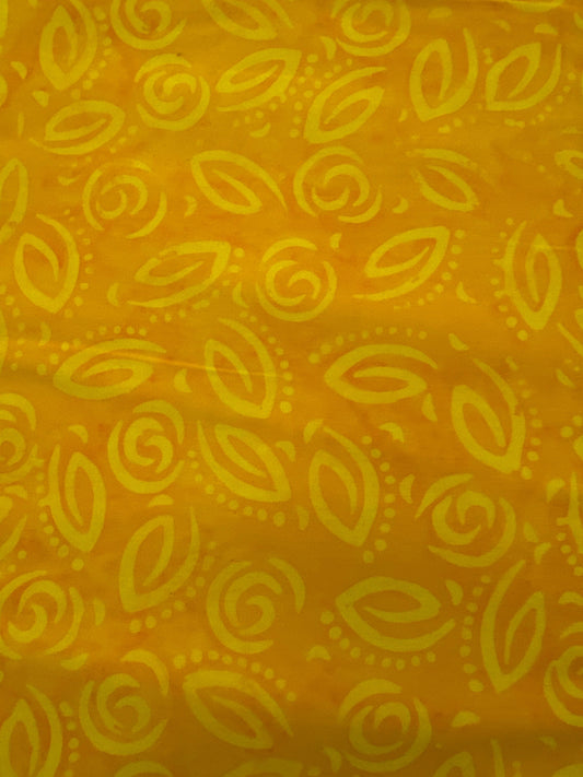 AN Swirled Leaves Yellow
