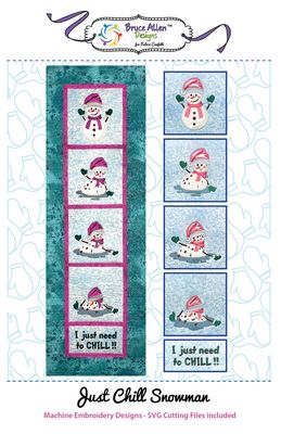 Just Chill Snowman Pattern