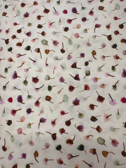 MO Blooming Lovely Tossed Petals White