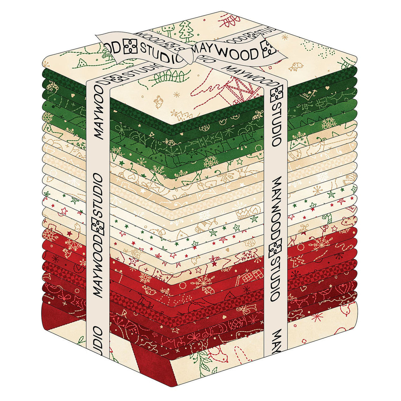 Christmastime Fat Quarter Bundles (23pc + 1 Panel)