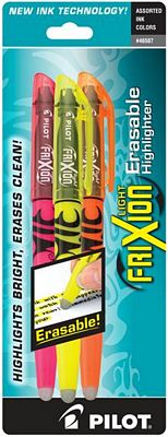 Frixion Highlighter 3ct Asst
