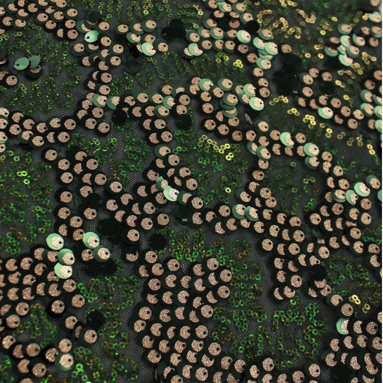Fame Stretch Mesh Sequin Fabric | Blue Moon Fabrics