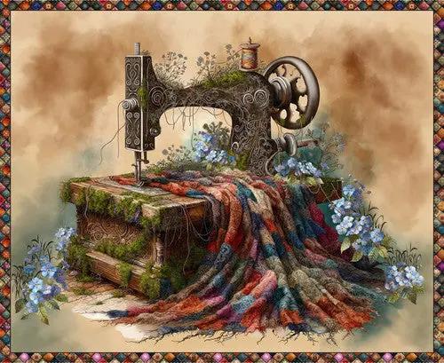 Forget Me Not Tan Panel