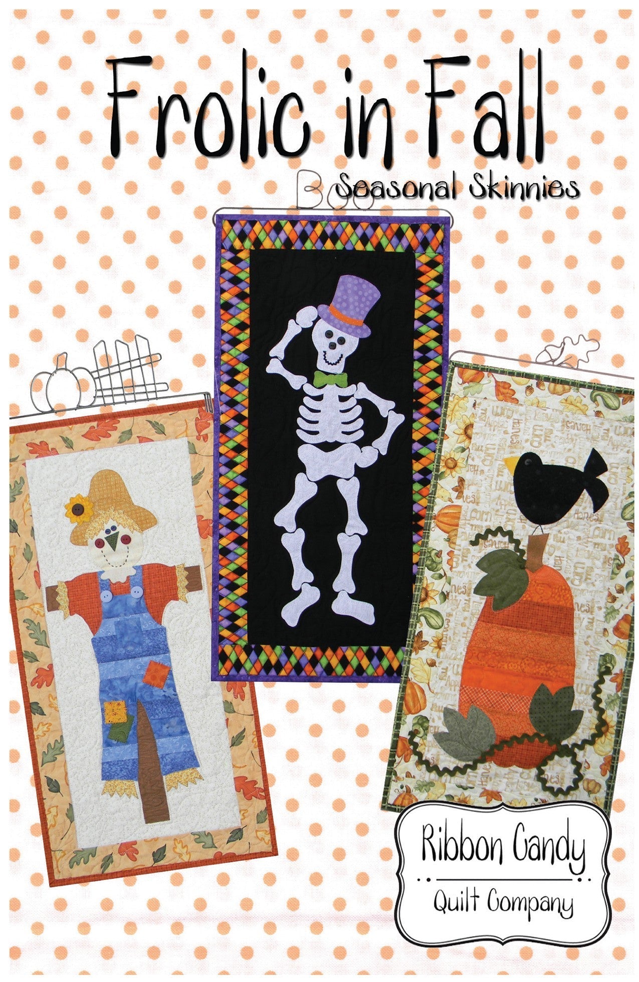 Frolic in Fall Seasonal Skinnies - Fusible Applique