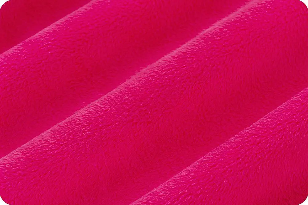 Fuchsia Solid Cuddle 3 58/60" Fabric per yard