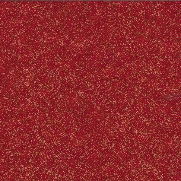 Brilliant Blenders Scarlet Gold 44"/45" Fabric per Yard
