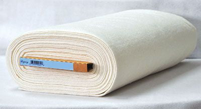 White Cotton w/Scrim 96 in x 9 yd