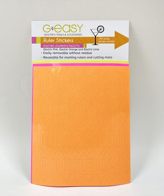 Electric Elements Ruler Stickers