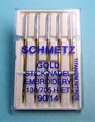 Schmetz Gld Titanium Emb 14/90