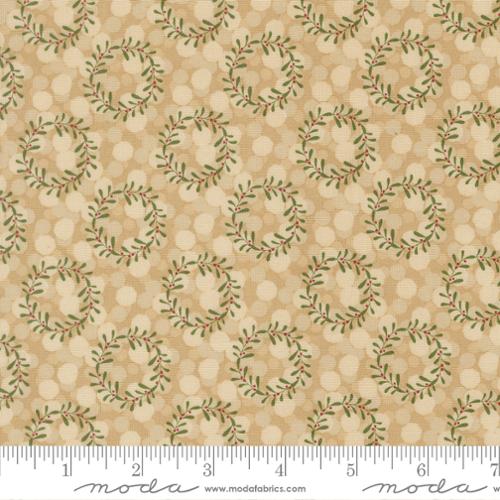 Gingerbread Gingerbread Lane 44"/45" Cotton Fabric Per Yard