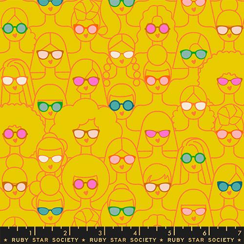 Golden Hour Poolside Too 43"/44" Cotton Fabric Per Yard