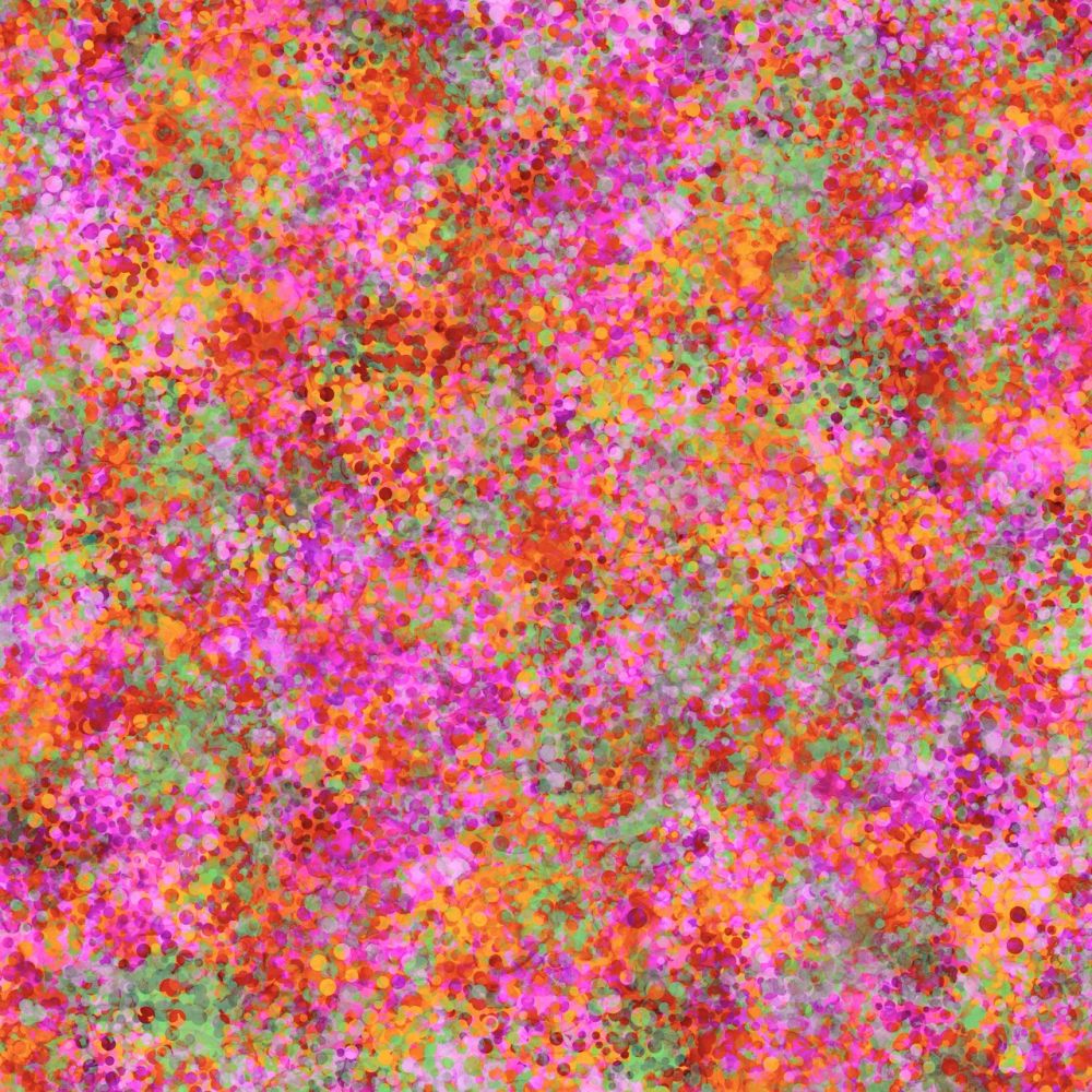Graffiti Quilt Back - Confetti 108" wide Fabric per yard