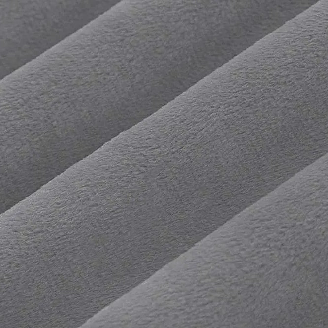 Graphite Solid Cuddle 3 58/60" Fabric per yard
