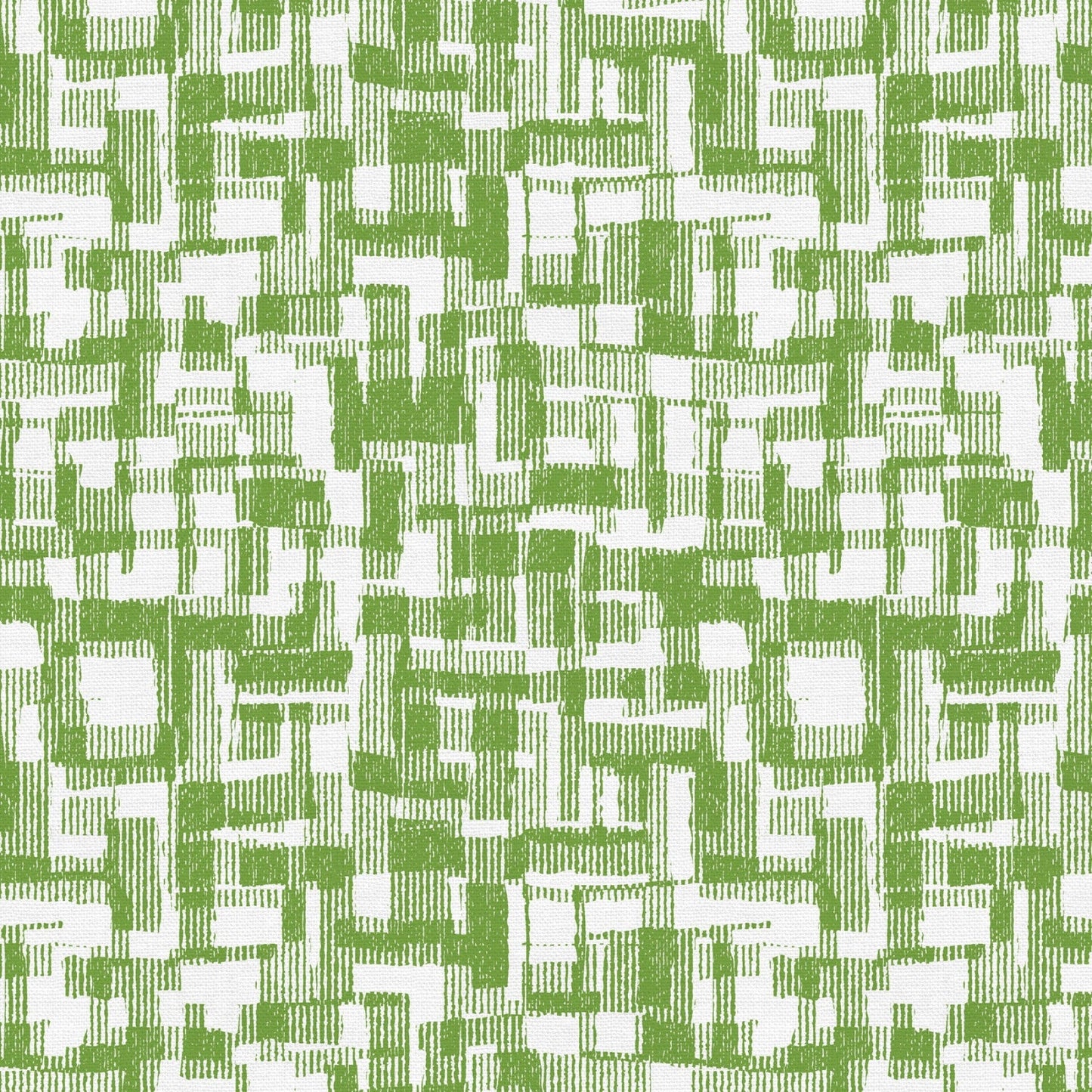 Green Grass Barcodes Cotton Wideback Fabric Per Yard