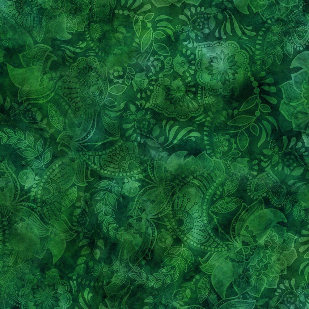 Green Quilt Back - Fairy Tale 108" wide Fabric per yard