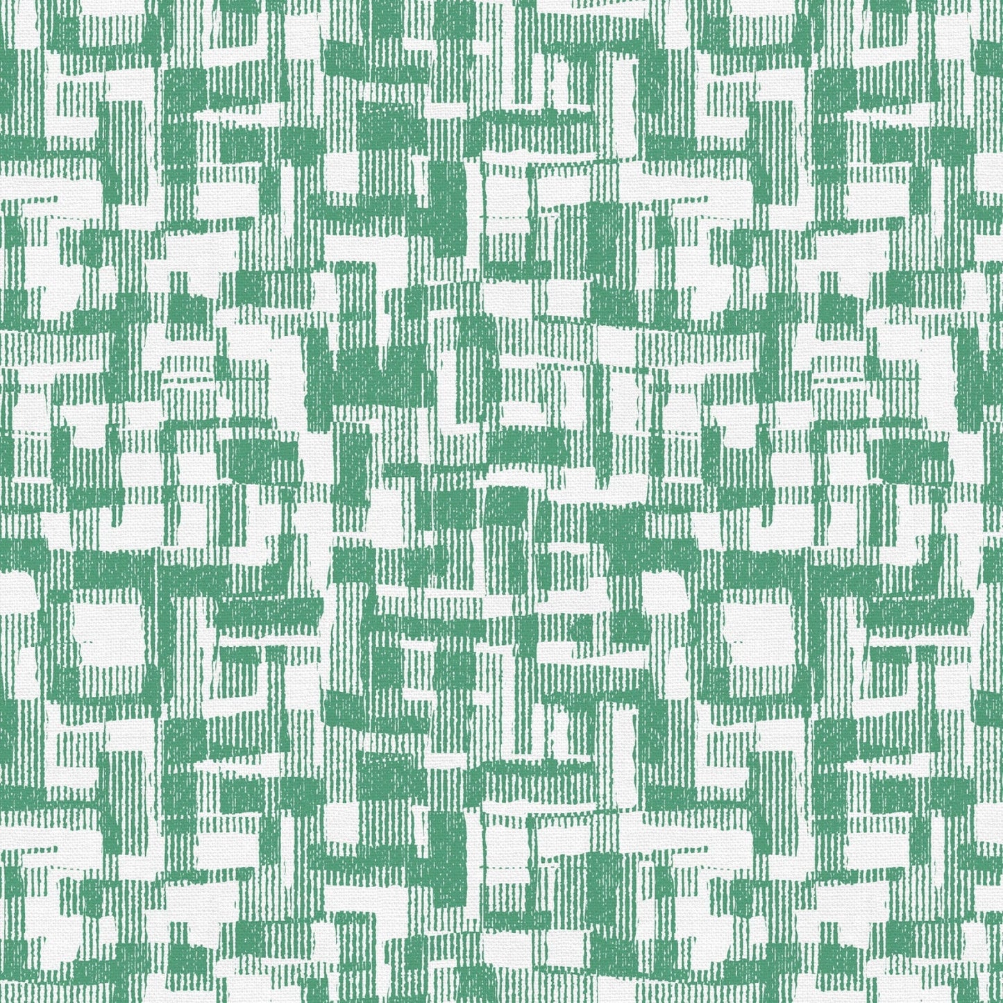 Green Sea Green Barcodes Cotton Wideback Fabric Per Yard