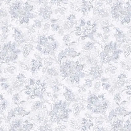 Grey Footstool Cotton Wideback Fabric per yard