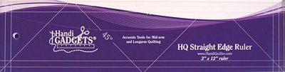 Straight Edge Ruler 3inx12in