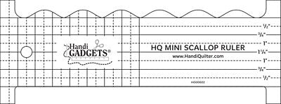 Mini Scallop Ruler