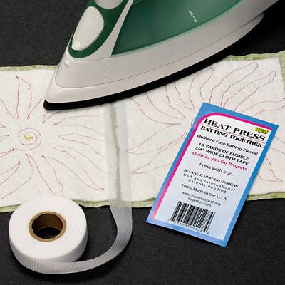 Heat Press Batting Together 3/4 in x 10 yd - White