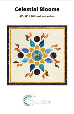 Celestial Blooms Quilt Pattern