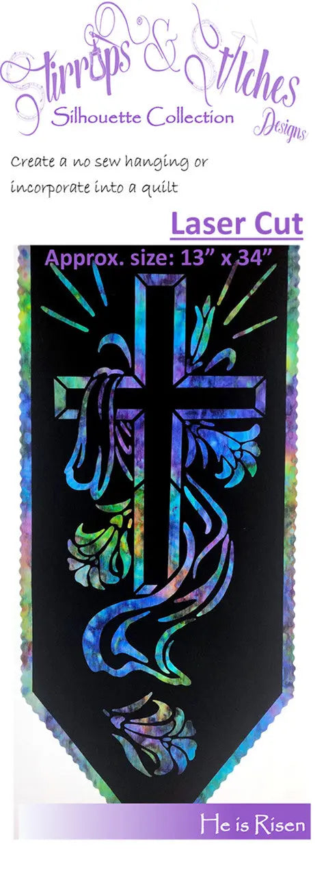 He is Risen Laser Kit