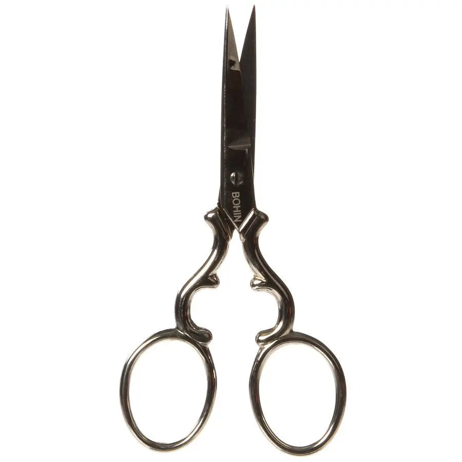 Heart Scissor 3 1/2in Chrome