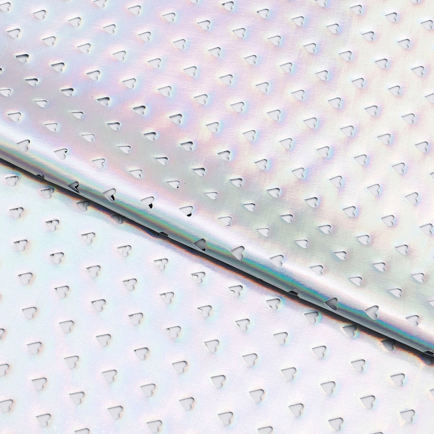 Hearts Wide Open Spandex Fabric | Blue Moon Fabrics