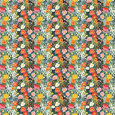 Multi Digital Melissa Lovelies 44"/45" Cotton Fabric Per Yard