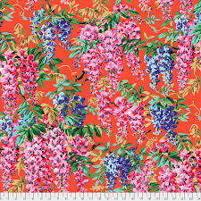 FS K. Fassett Wisteria Red