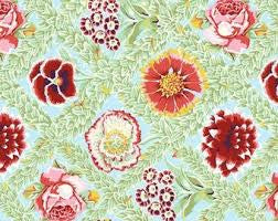FS K. Fassett Flower Lattice Summer