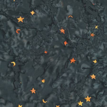 AN Batik Nevermore Stars Halloween