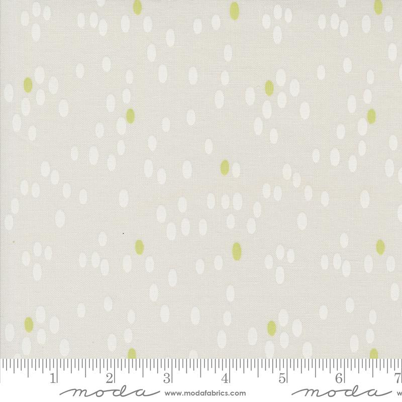 MO Fog Gray Dots 1882-11 Olive You-Zen Chic