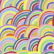 FS K. Fassett Rainbows Grey