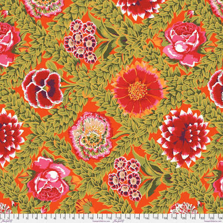 FS K. Fassett Flower Lattice Circus