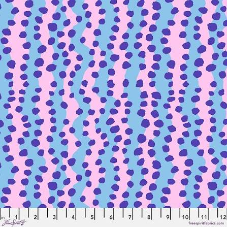 FS K. Fassett Bubble Stripe Purple