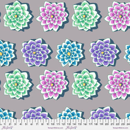 FS K. Fassett Shadow Flower Contrast