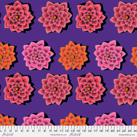 FS K. Fassett Shadow Flower Purple