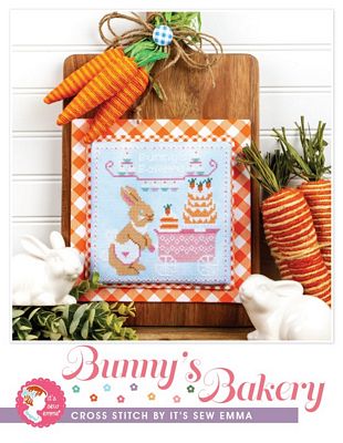 Bunny's Bakery Cross Stitch Pattern
