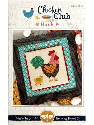 Chicken Club #5 Cross Stitch Pattern