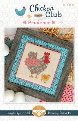 Chicken Club #6 Cross Stitch Pattern