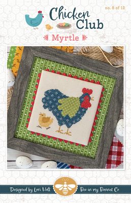 Chicken Club #8- Mytle Cross Stitch Pattern