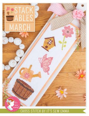 March Stackables Cross Stitch